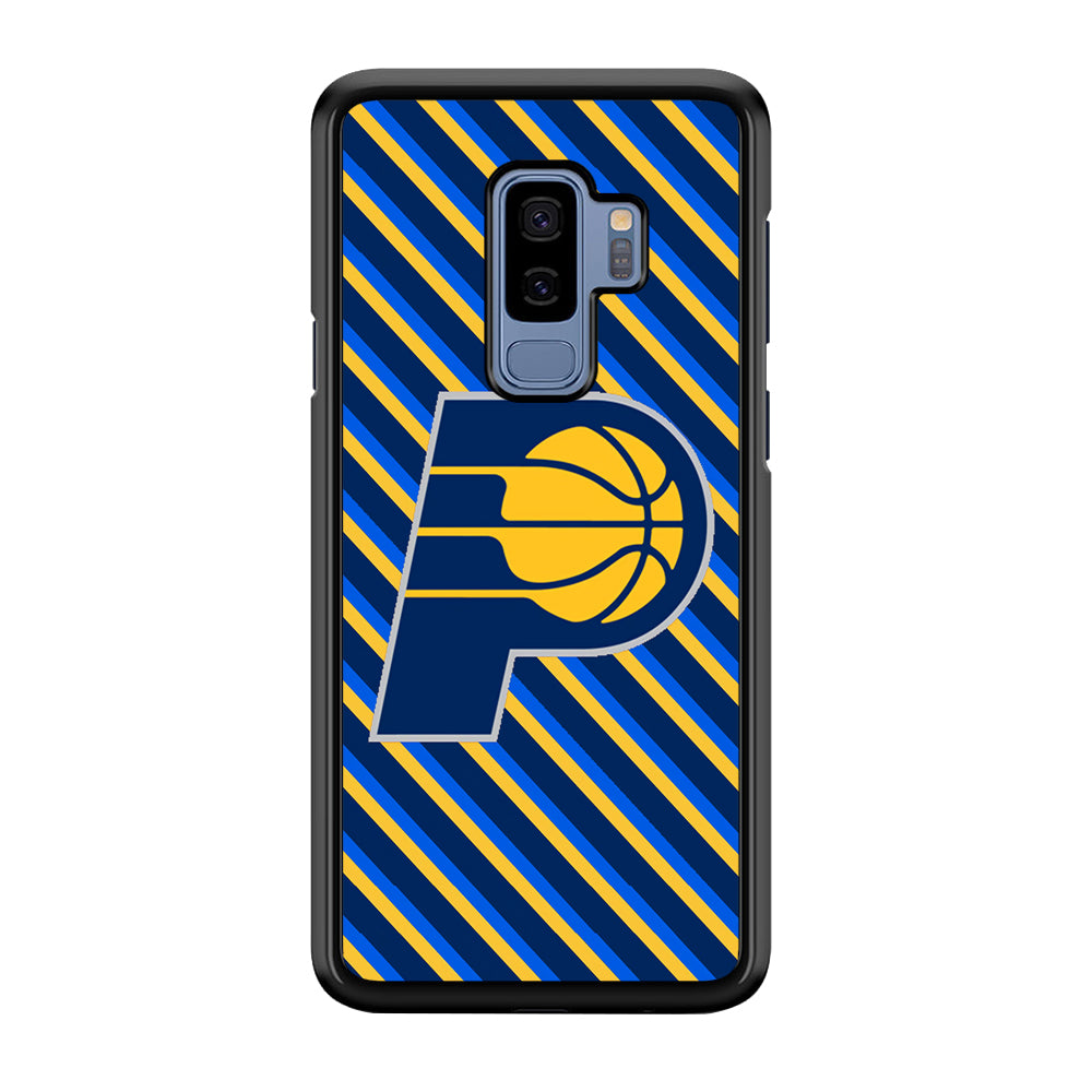 Indiana Pacers Stripe Of Colour Samsung Galaxy S9 Plus Case