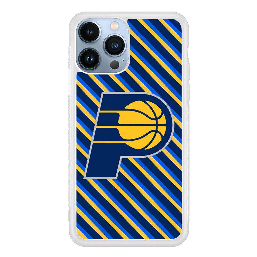 Indiana Pacers Stripe Of Colour iPhone 13 Pro Max Case