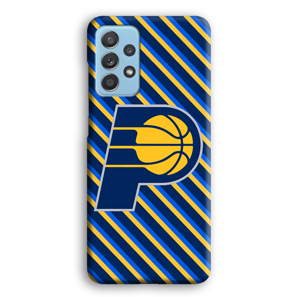Indiana Pacers Stripe Of Colour Samsung Galaxy A52 Case