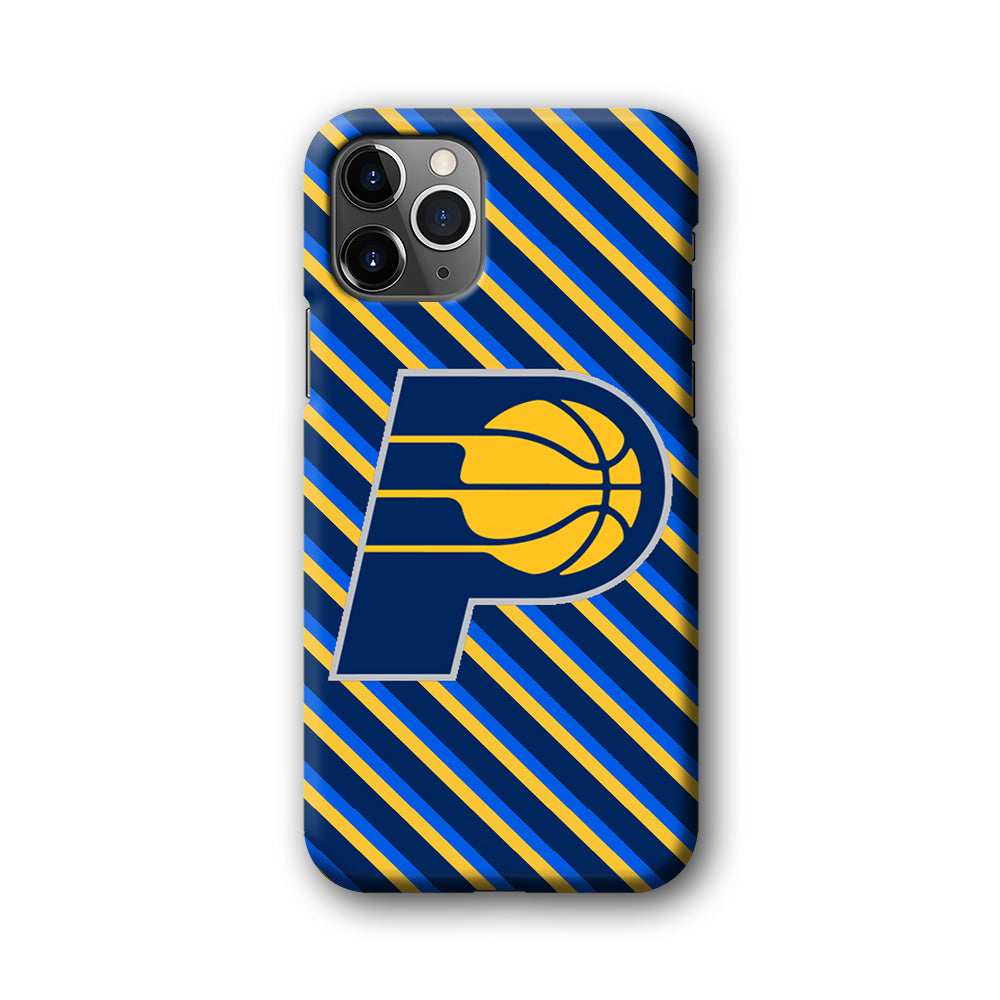 Indiana Pacers Stripe Of Colour iPhone 11 Pro Max Case