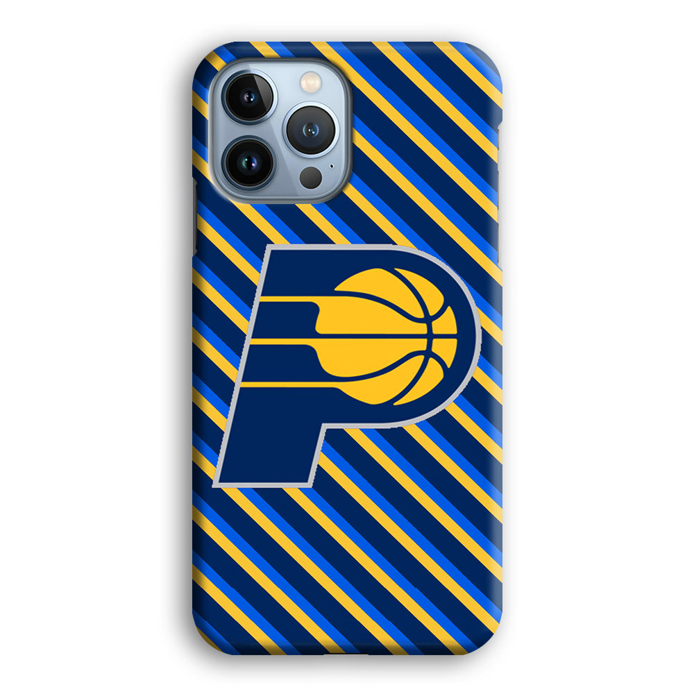 Indiana Pacers Stripe Of Colour iPhone 13 Pro Max Case