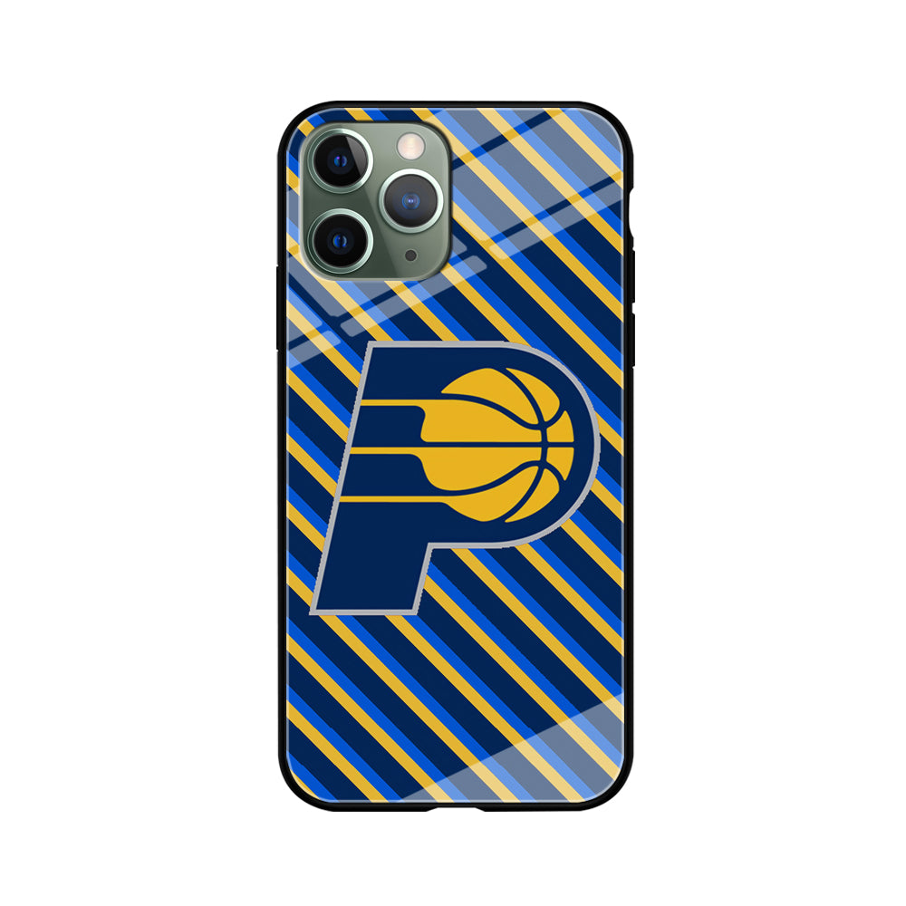 Indiana Pacers Stripe Of Colour iPhone 11 Pro Max Case