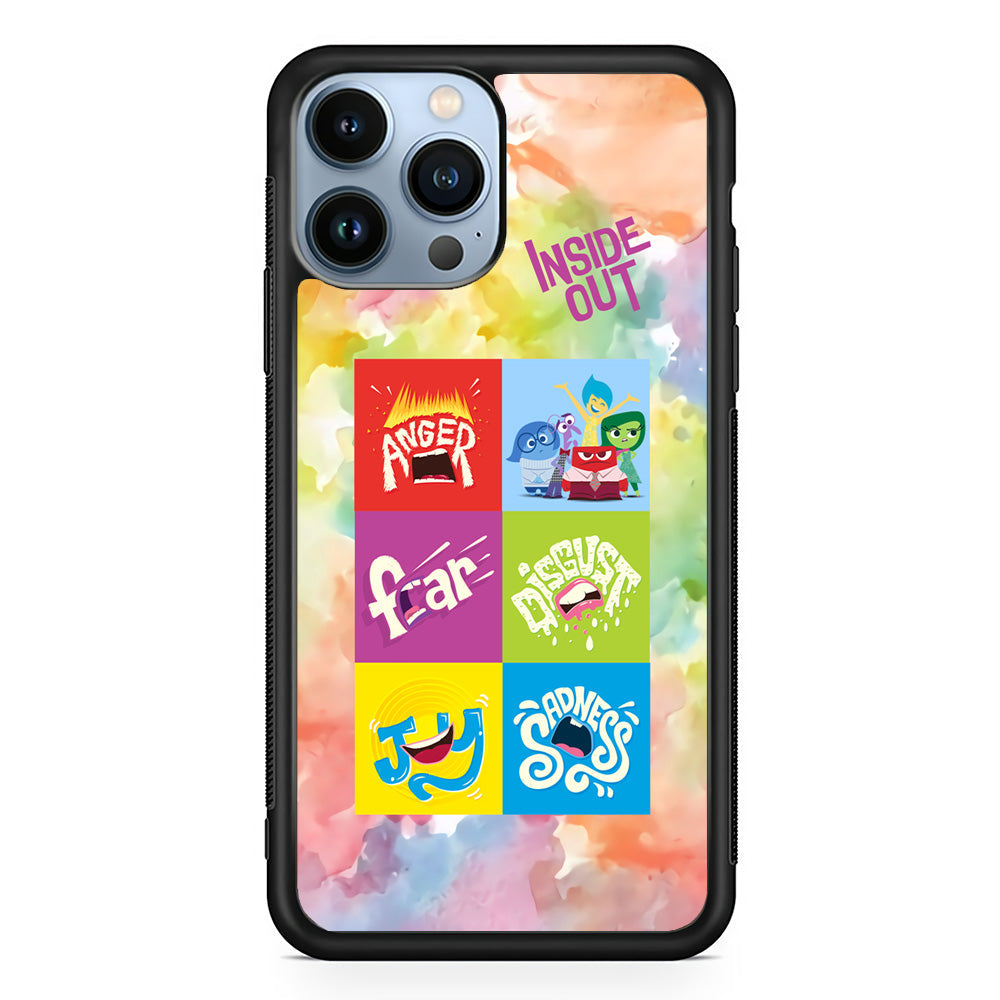 Inside Out Box of Emotions iPhone 14 Pro Max Case - Carneyforia