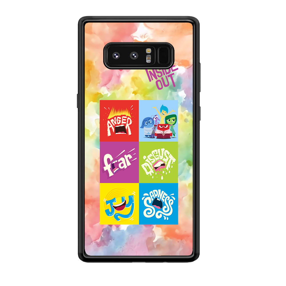 Inside Out Box of Emotions Samsung Galaxy Note 8 Case