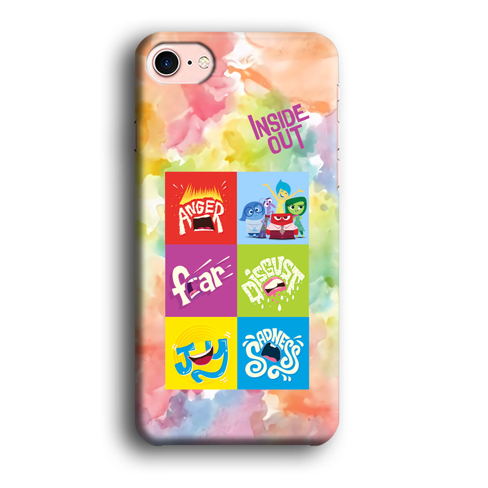 Inside Out Box of Emotions iPhone 8 Case