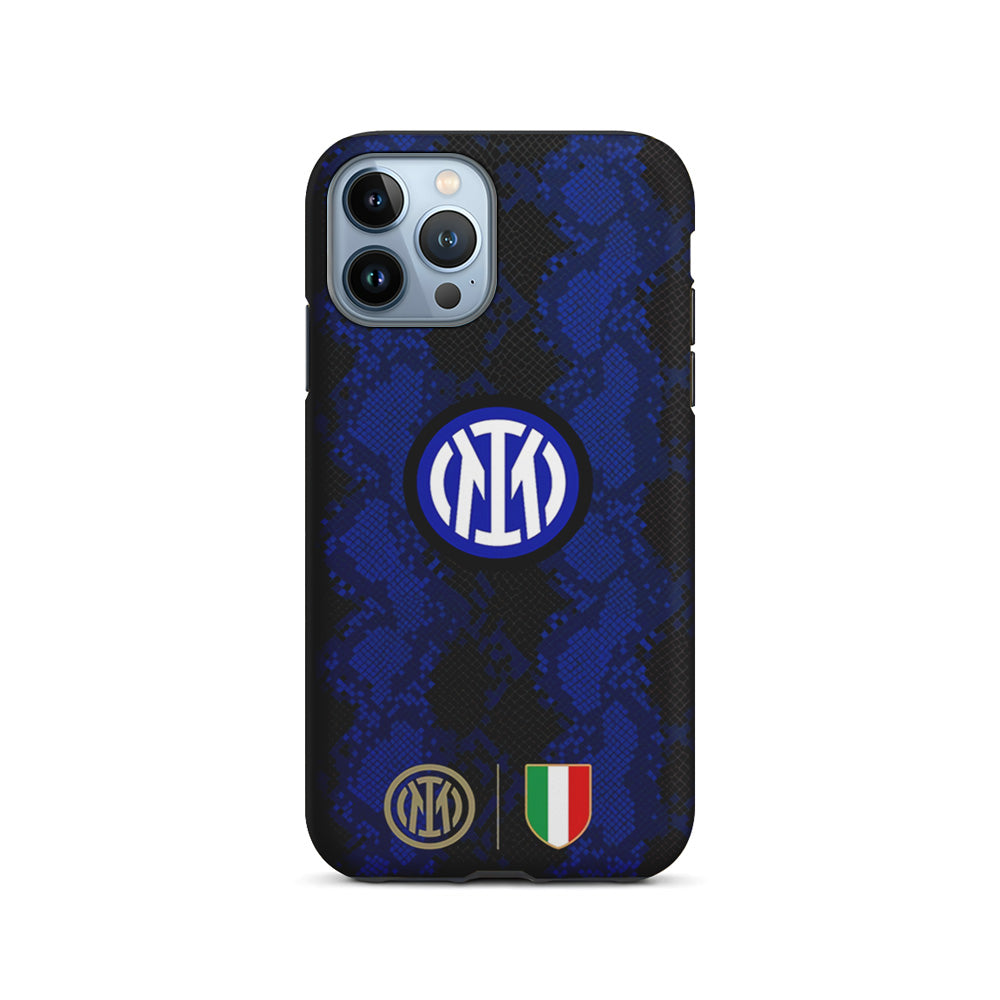 Internazionale Milano Pattern Jersey iPhone 14 Pro Case