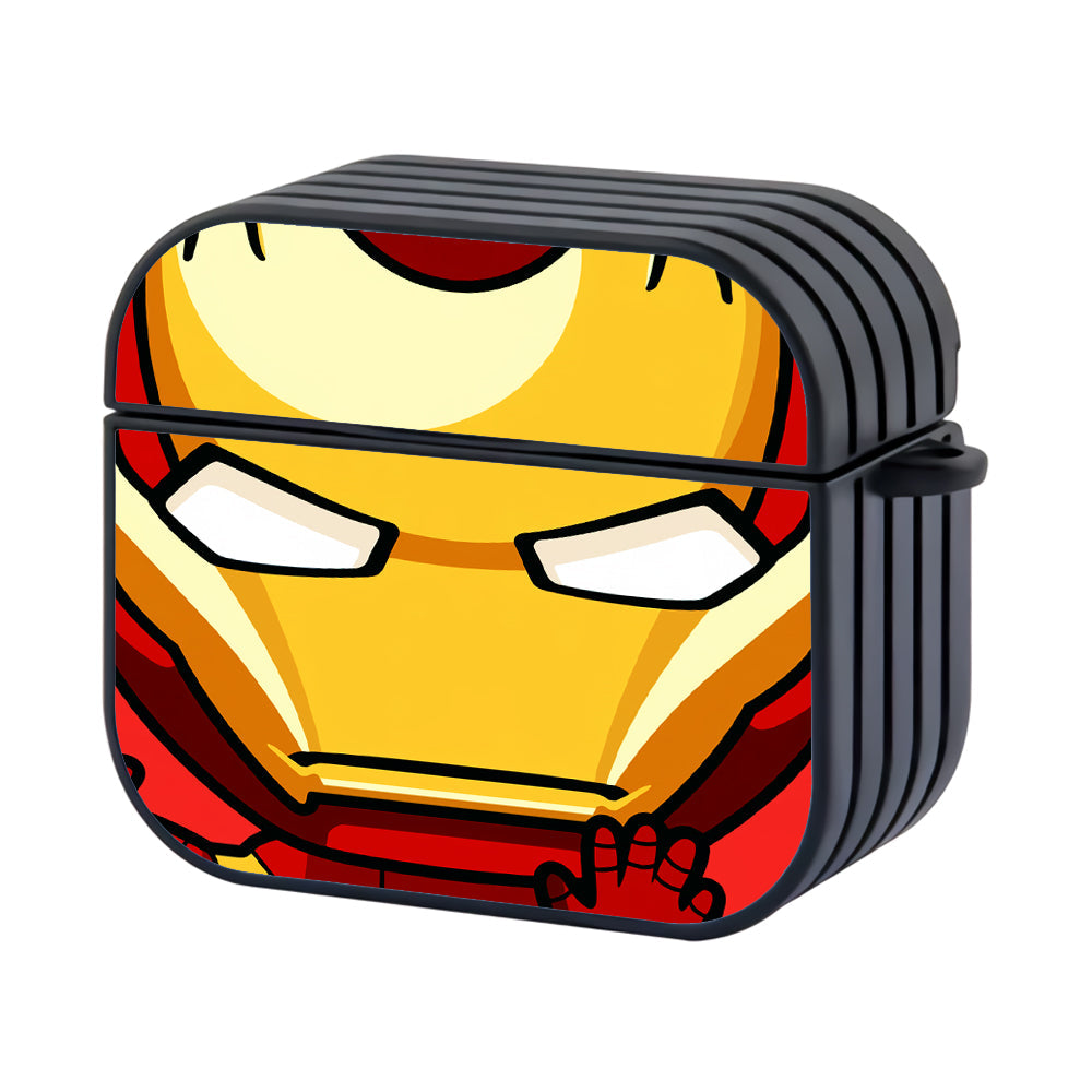 Ironman Face Of Action Figure Apple Airpods 4 Case