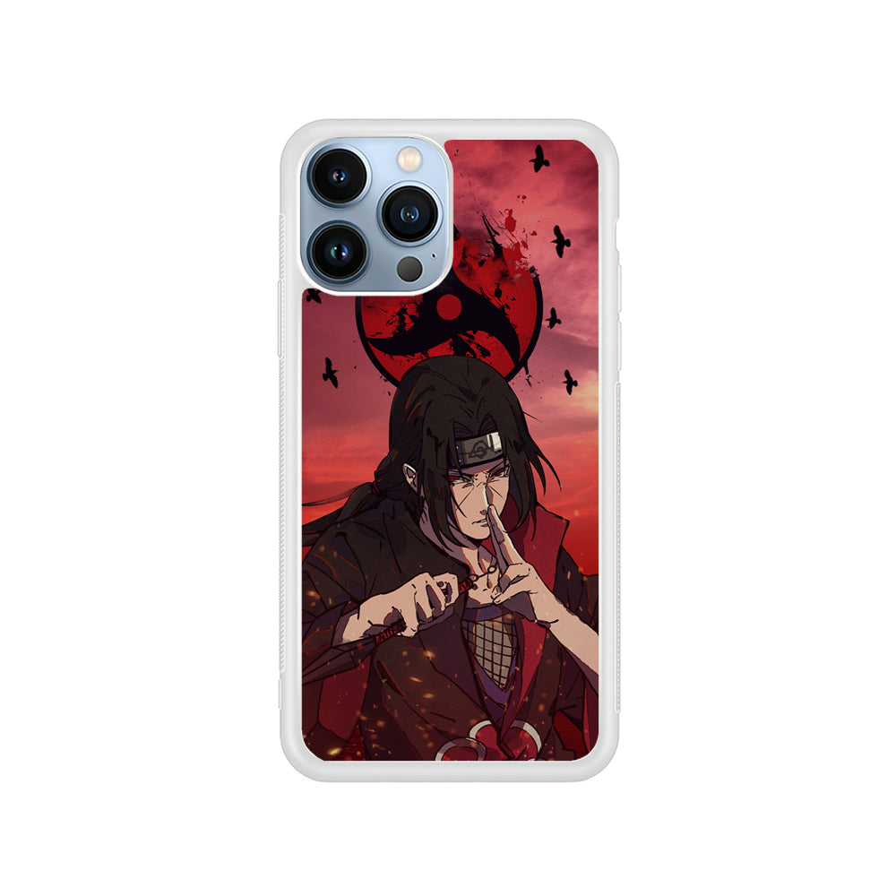 Itachi Blood Eye iPhone 14 Pro Case