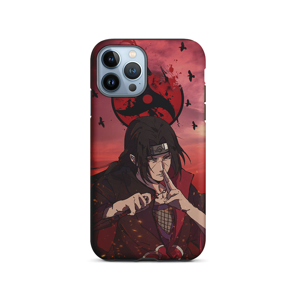 Itachi Blood Eye iPhone 14 Pro Case