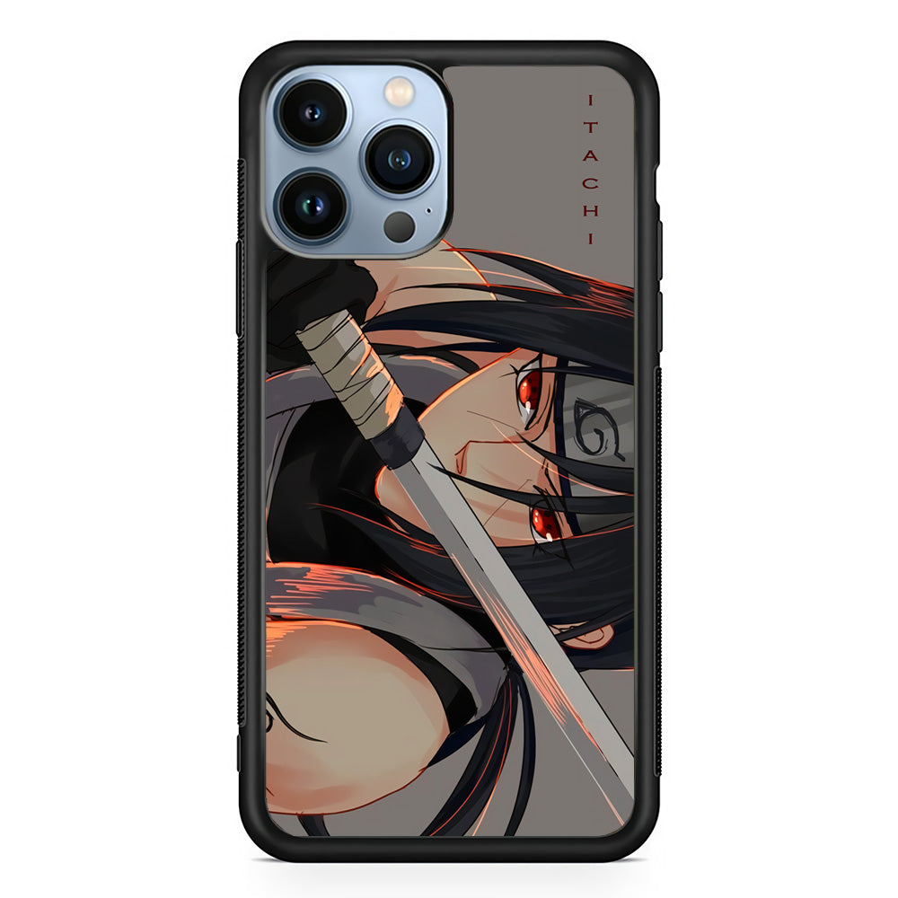 Itachi The Sword on Anbu iPhone 14 Pro Max Case - Carneyforia