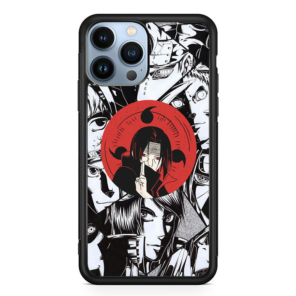 Itachi, The Hero Behind The Scenes iPhone 15 Pro Case - Carneyforia