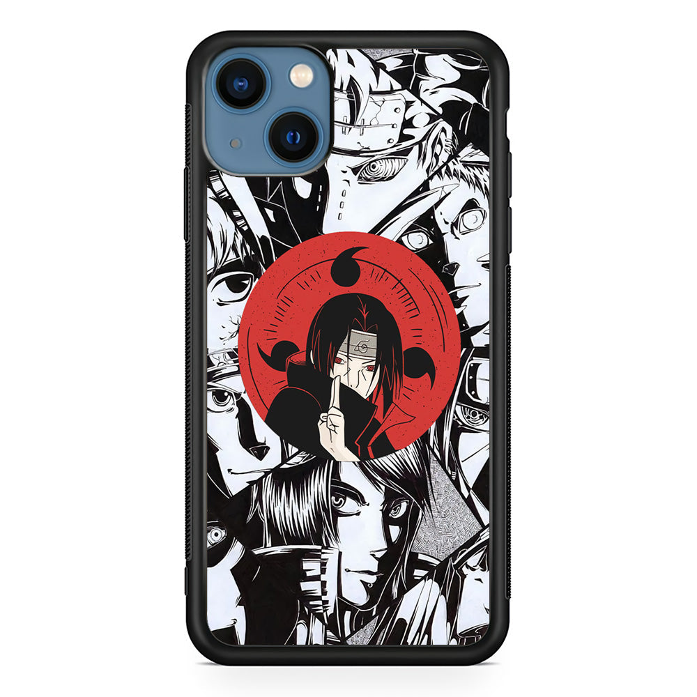 Itachi, The Hero Behind The Scenes iPhone 15 Case - Carneyforia