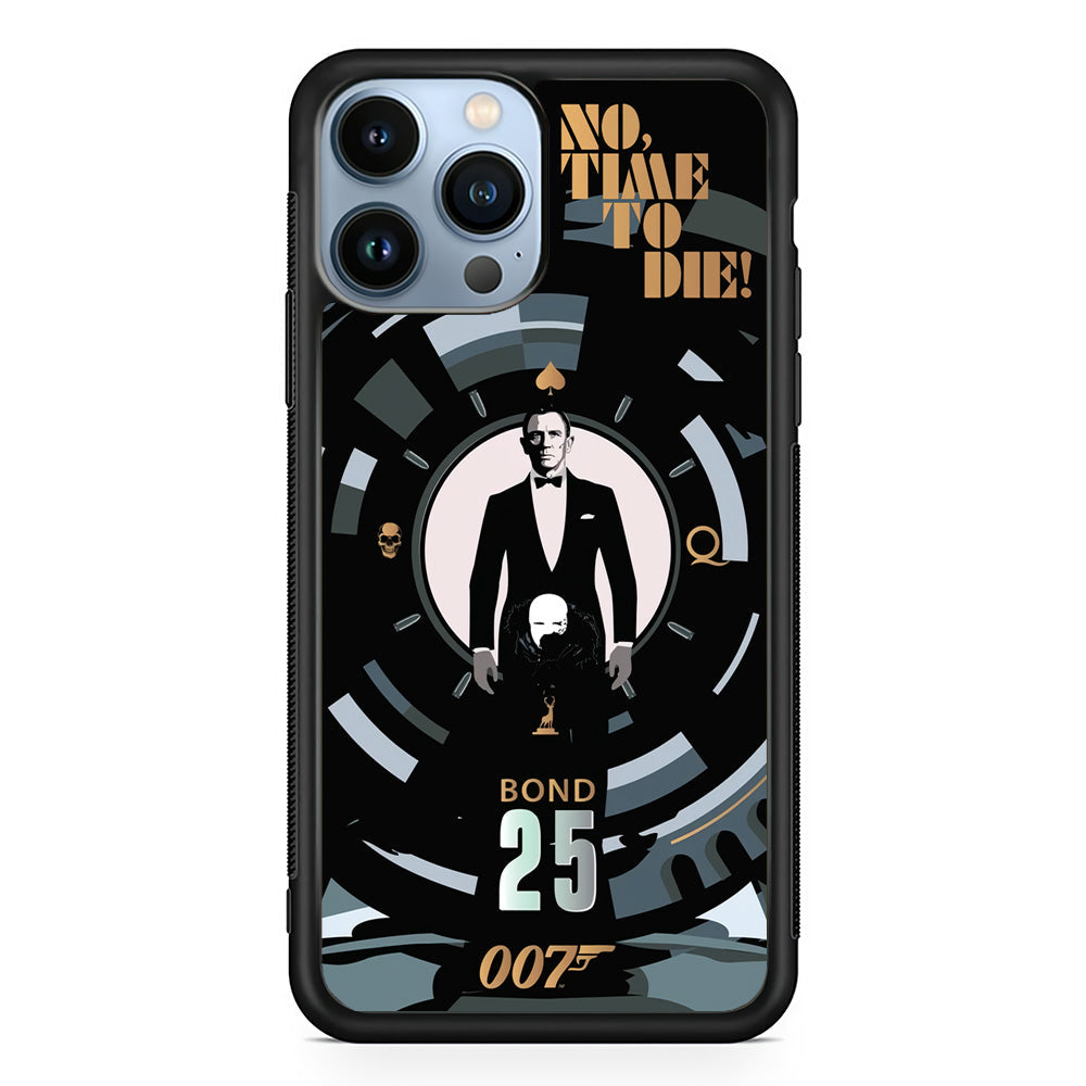 James Bond Poster of No Time To Die iPhone 14 Pro Max Case - Carneyforia