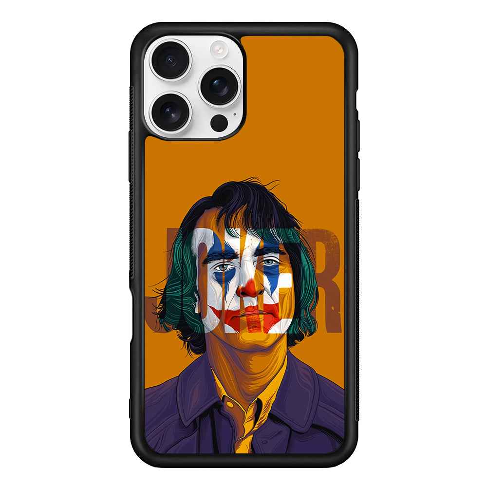 Joker Transformation Face iPhone 16 Pro Max Case