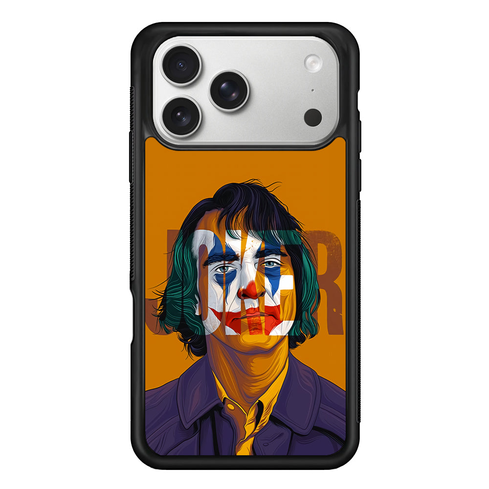 Joker Transformation Face iPhone 17 Pro Case