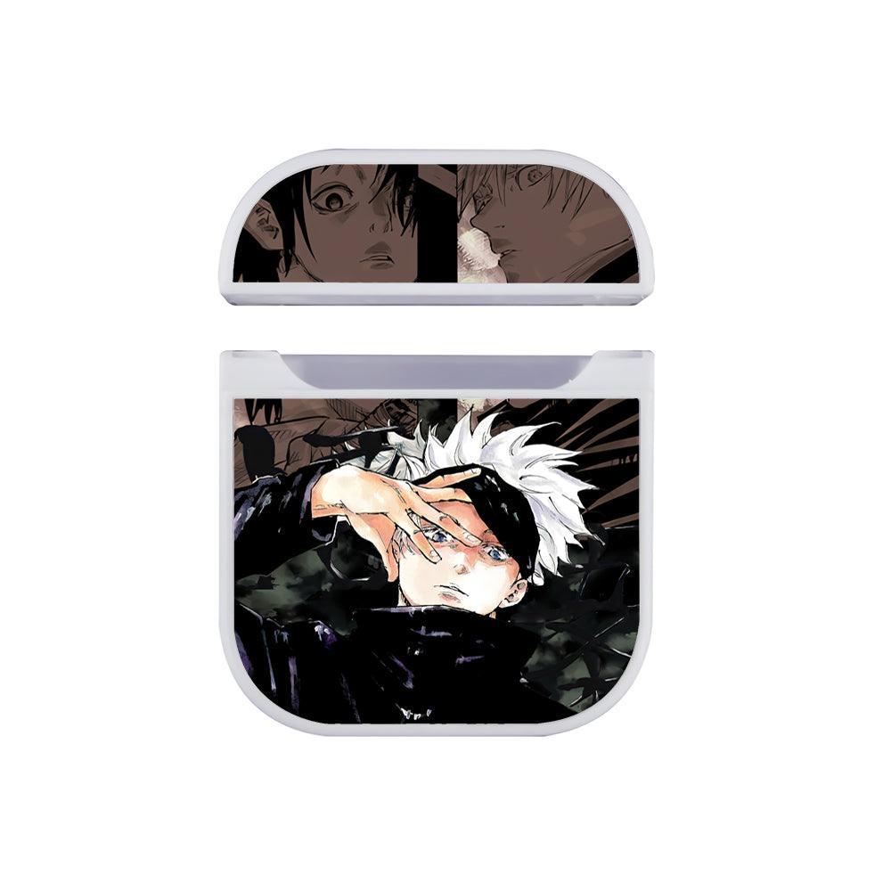 Jujutsu Kaisen Sensei Serious Mode Apple Airpods Case White