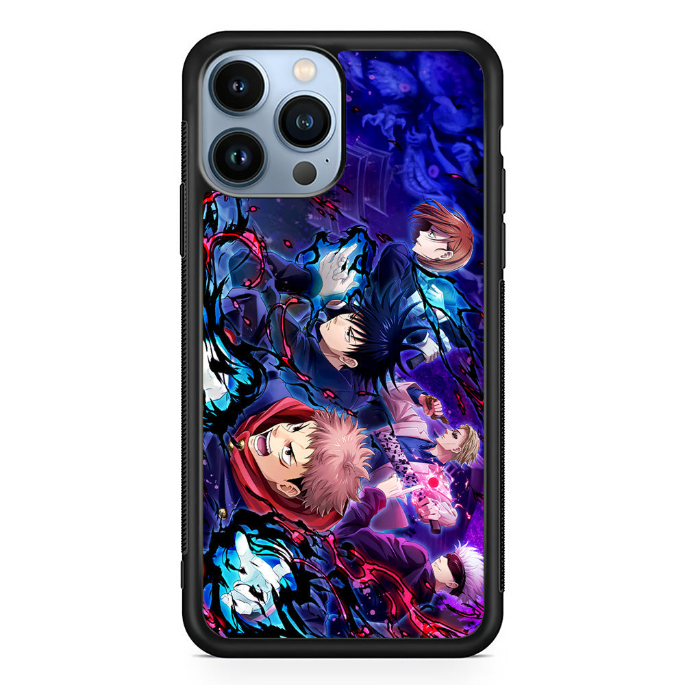 Jujutsu Kaisen Squad on Duty iPhone 14 Pro Max Case - Carneyforia