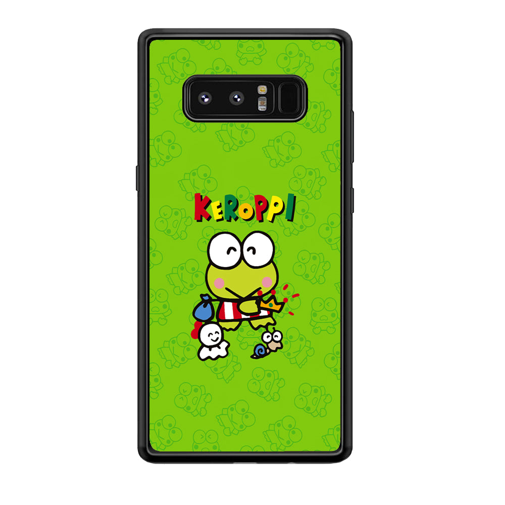 Keroppi Vacations Time Samsung Galaxy Note 8 Case