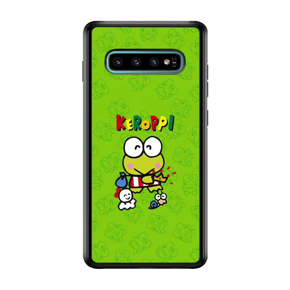 Keroppi Vacations Time Samsung Galaxy S10 Case