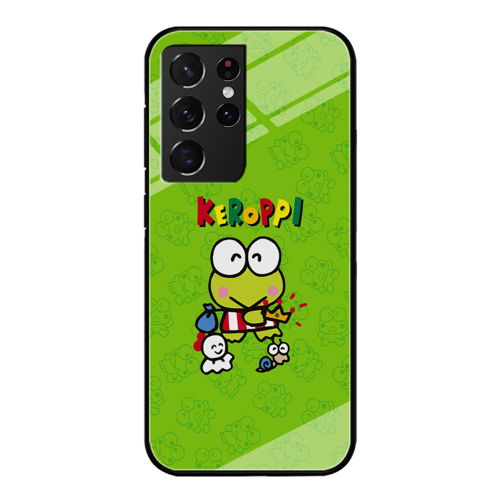 Keroppi Vacations Time Samsung Galaxy S21 Ultra Case