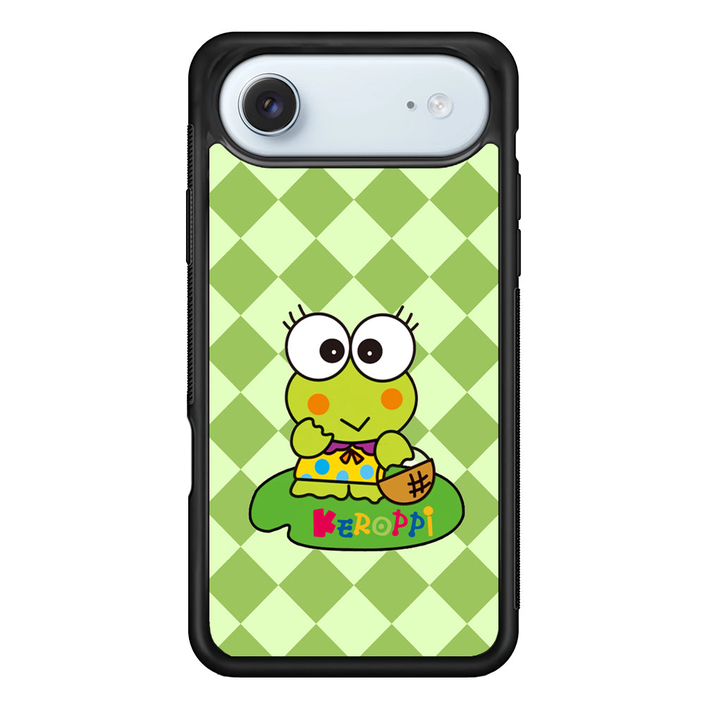 Keroppi on Lotus Leaf iPhone 17 Air Case