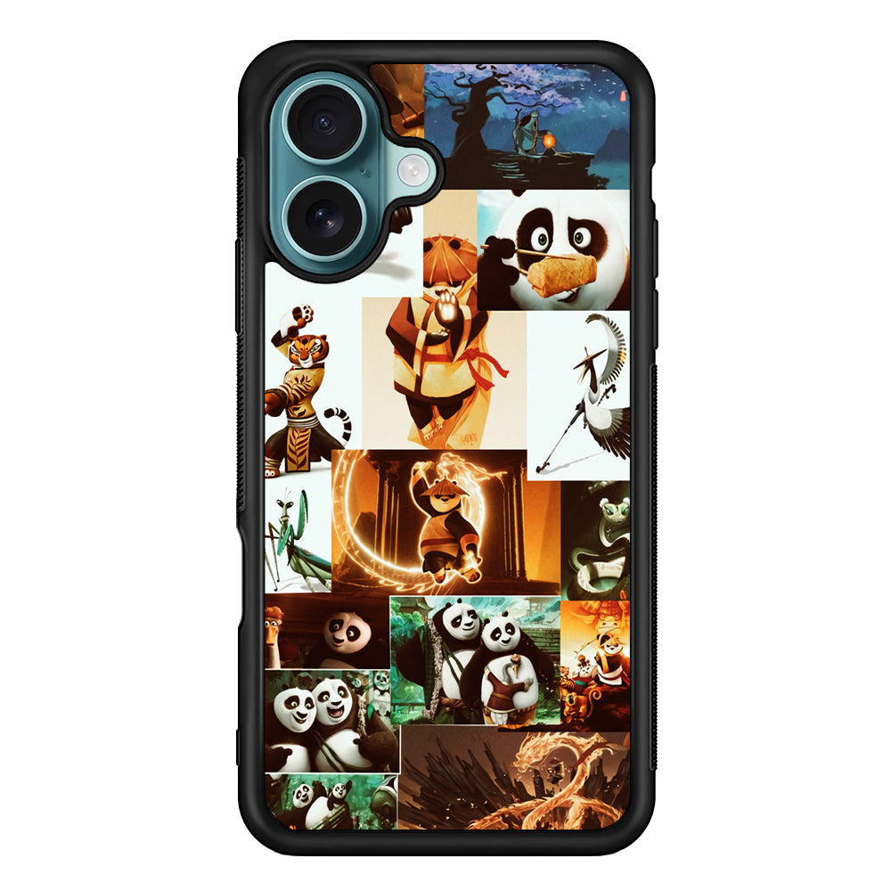 Kung Fu Panda Aesthetic iPhone 16 Plus Case