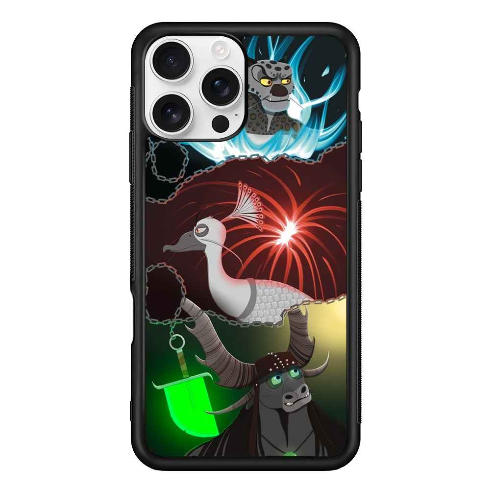 Kung Fu Panda Villain Character iPhone 16 Pro Max Case