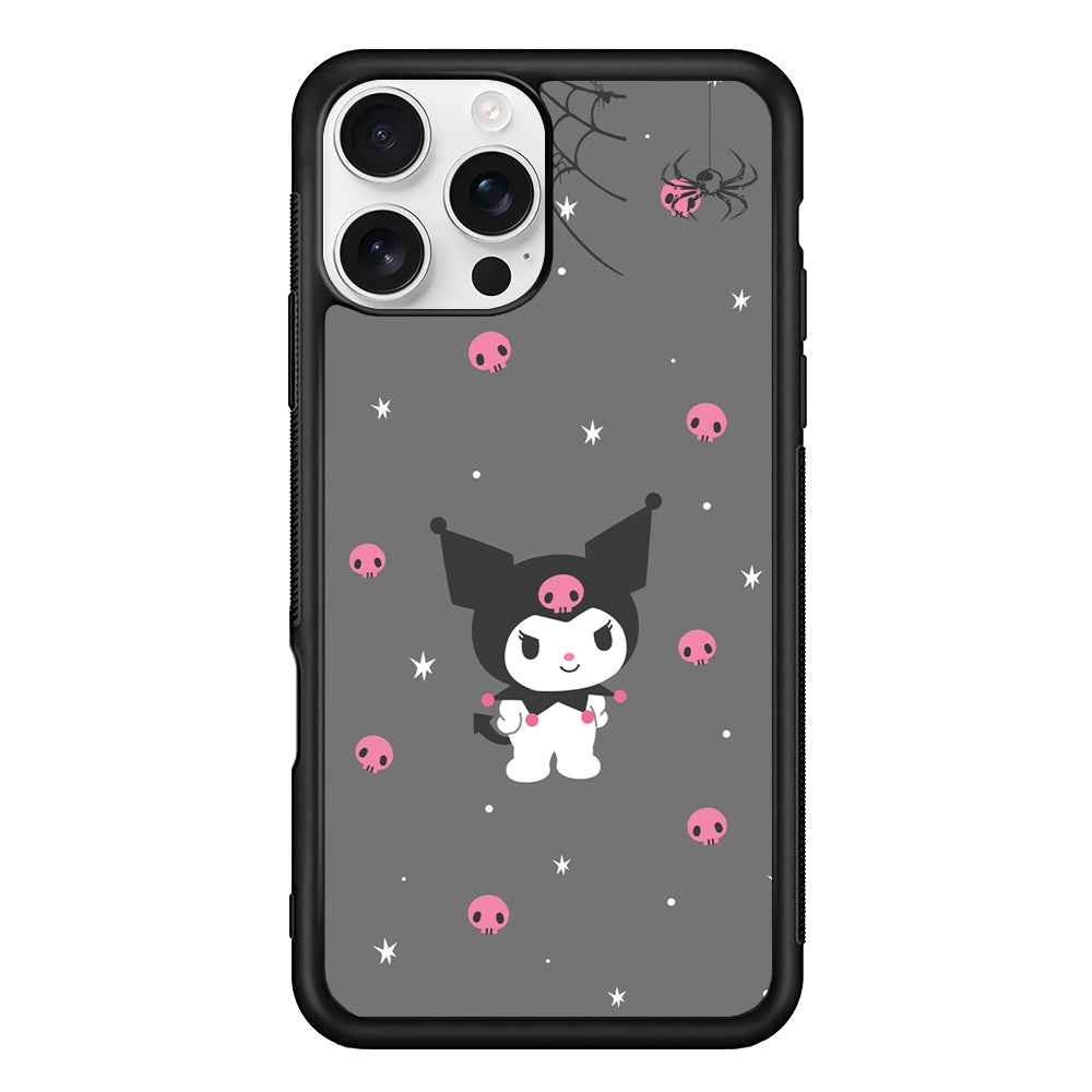 Kuromi Creepy Vibes iPhone 16 Pro Max Case