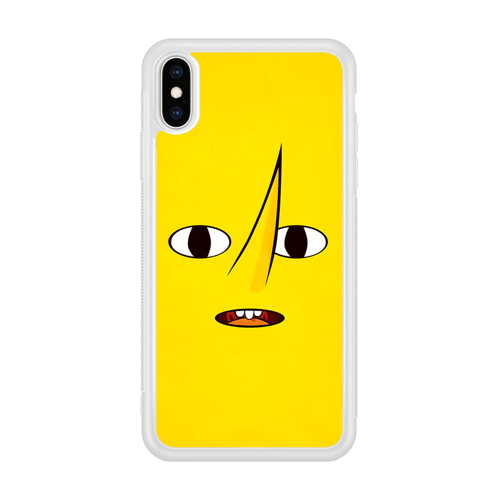 Lemongrab Adventure Time Face iPhone XS Case