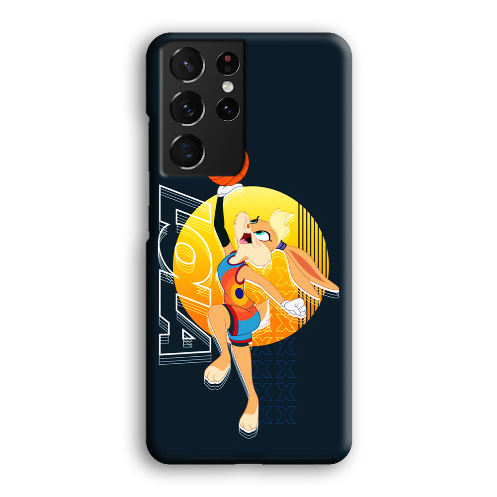 Lola Bunny Basket Mode Samsung Galaxy S21 Ultra Case