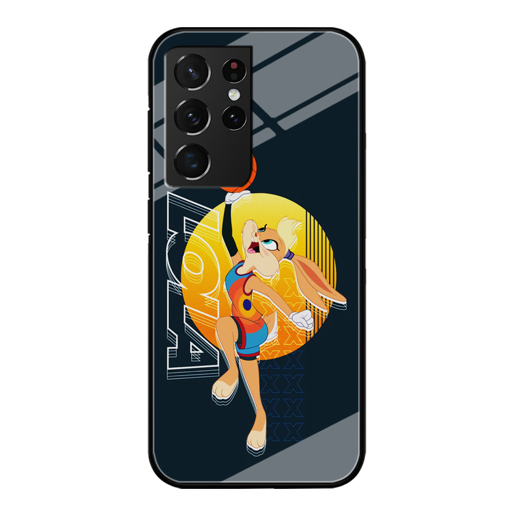 Lola Bunny Basket Mode Samsung Galaxy S21 Ultra Case
