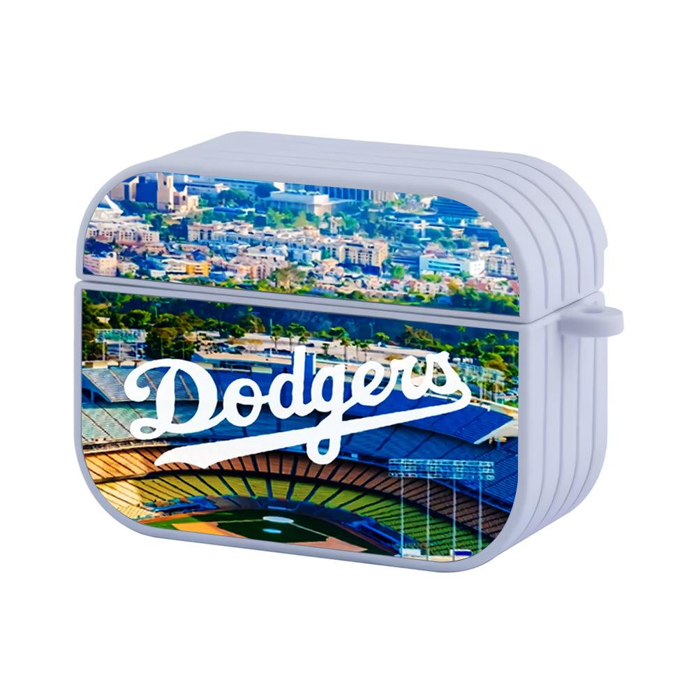 Los Angeles Dodgers Stadium Apple Airpods Pro Case White