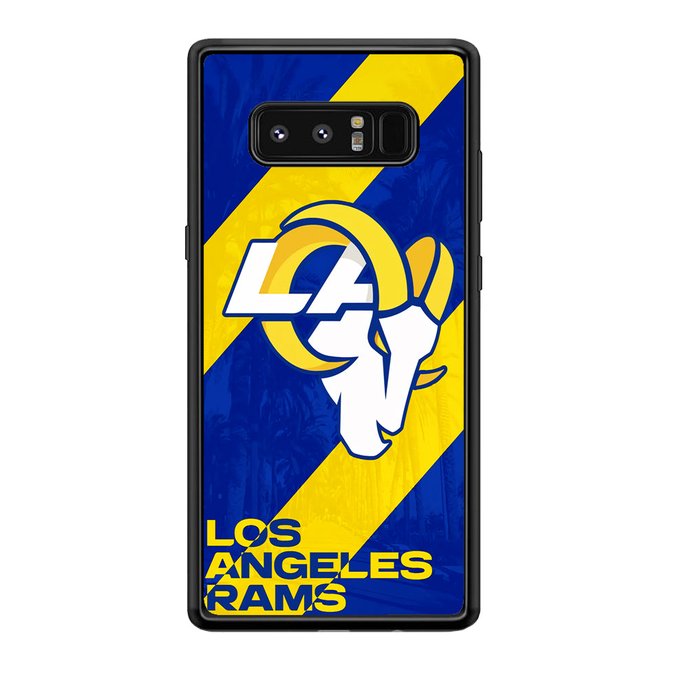 Los Angeles Rams Team Samsung Galaxy Note 8 Case