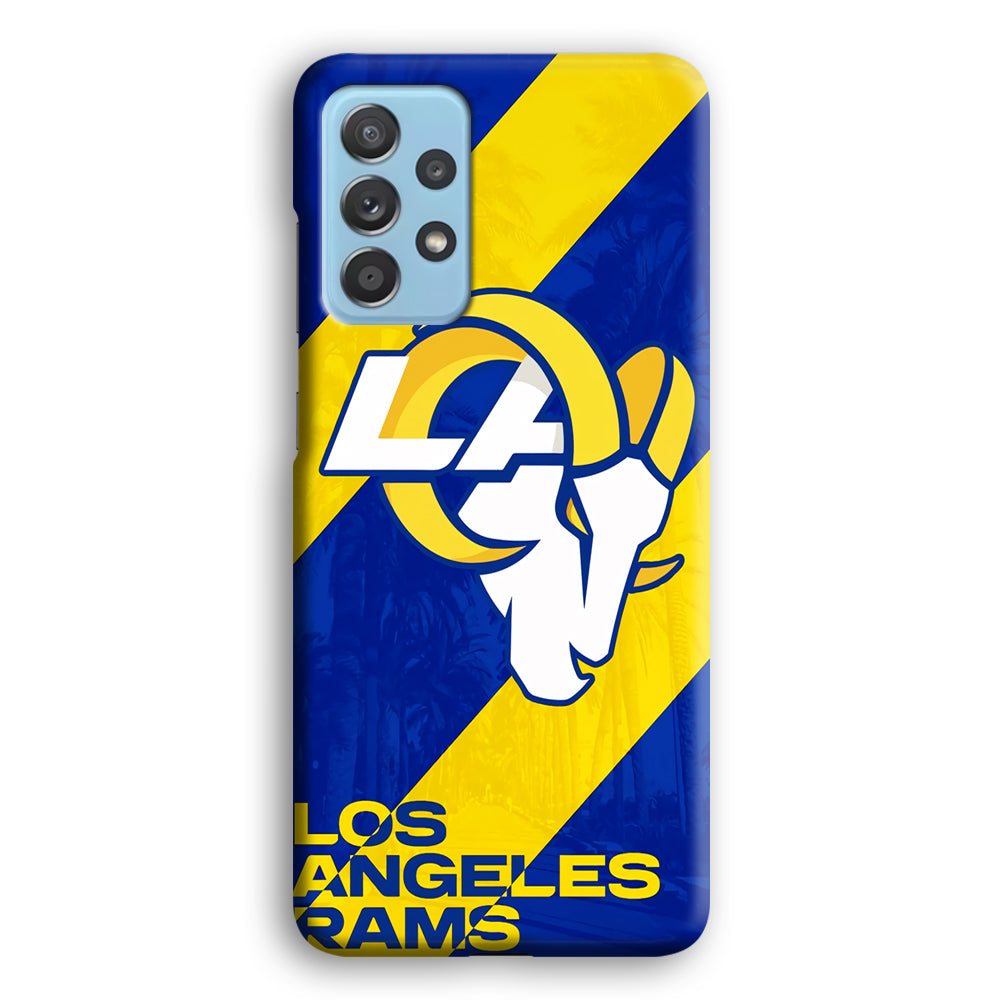 Los Angeles Rams Team Samsung Galaxy A52 Case
