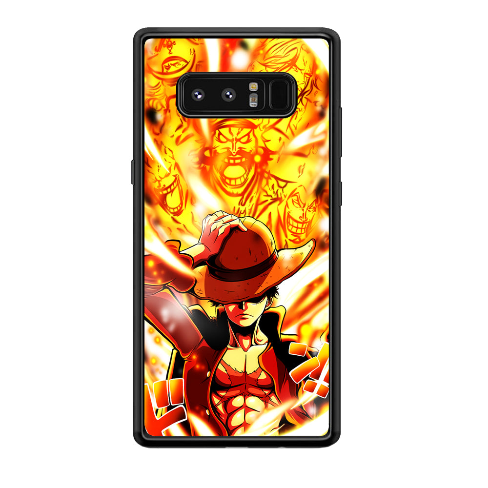 Luffy One Piece Moment Of Comeback Samsung Galaxy Note 8 Case