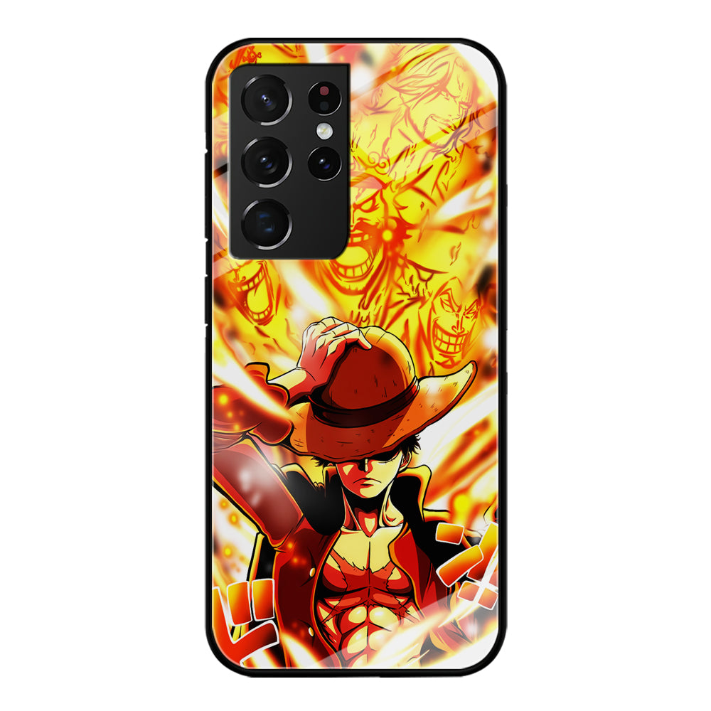 Luffy One Piece Moment Of Comeback Samsung Galaxy S21 Ultra Case
