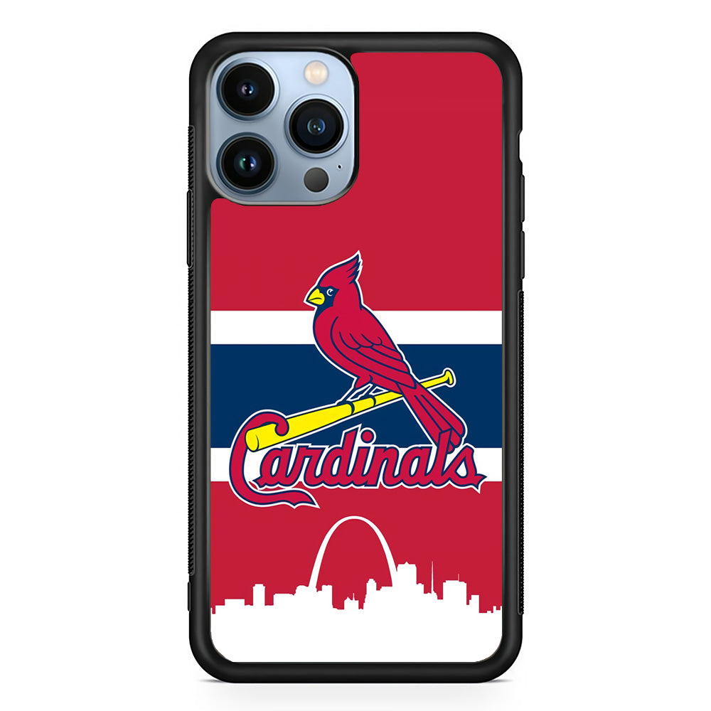 MLB St. Louis Cardinals iPhone 15 Pro Case - Carneyforia