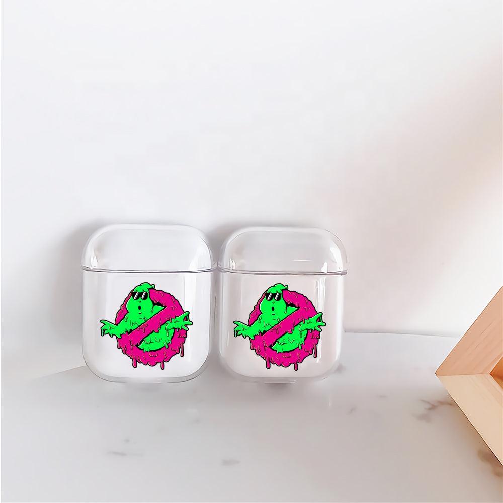 Melting Ghost Apple Airpods Clear Case