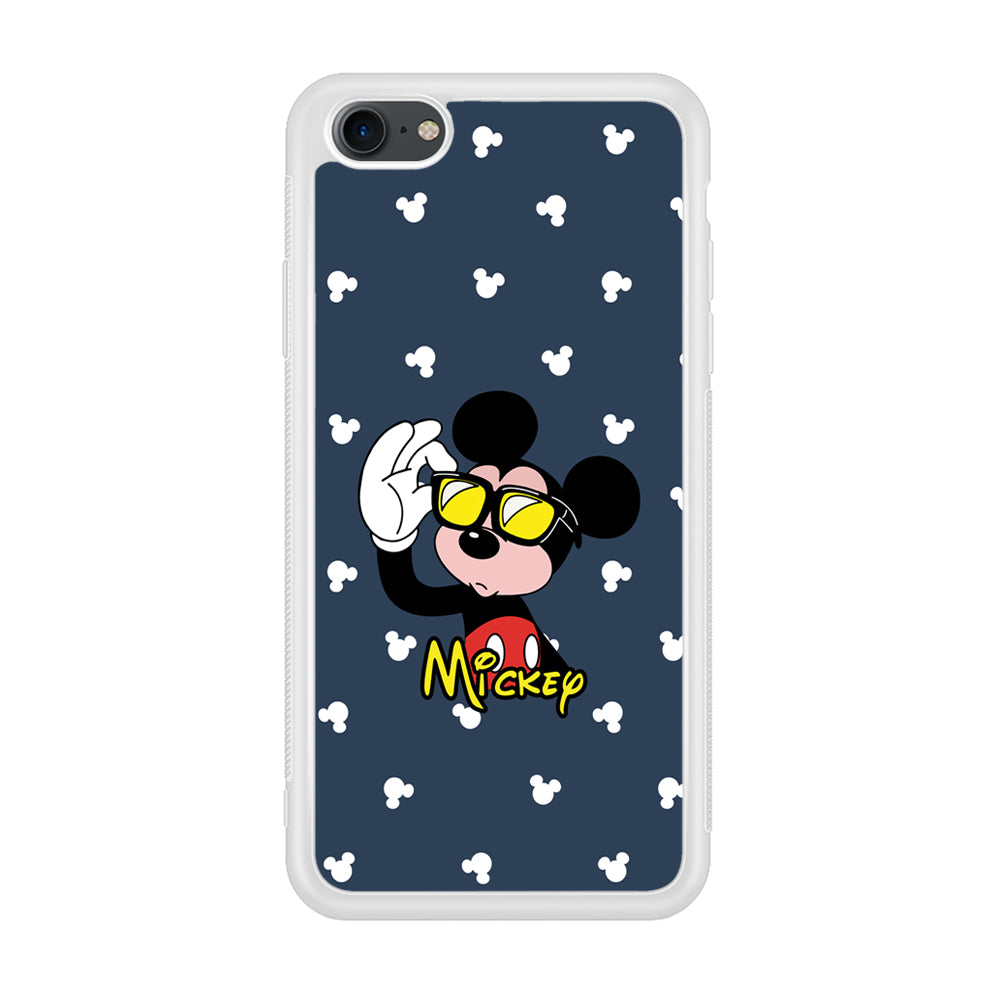 Mickey Mouse Cool with Glass iPhone 8 Case