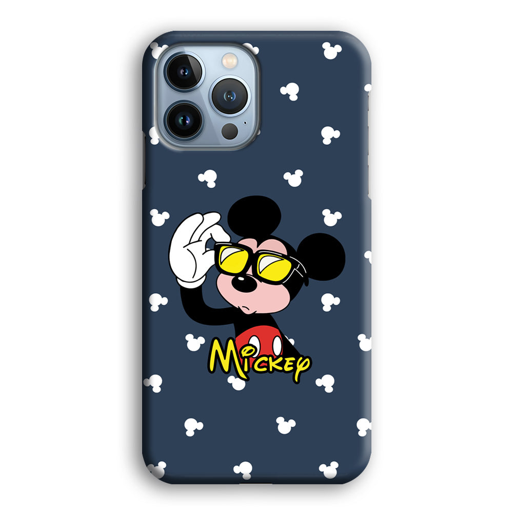 Mickey Mouse Cool with Glass iPhone 13 Pro Max Case