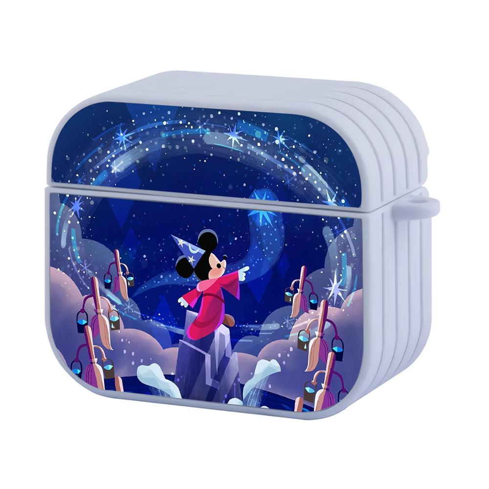 Mickey Mouse Magic Comes in the Night Apple Airpods 4 Case White