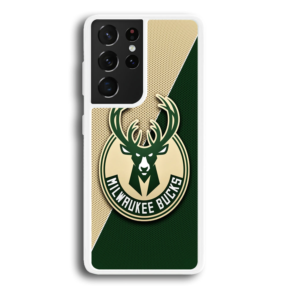 Milwaukee Bucks Two Side Colour Samsung Galaxy S21 Ultra Case