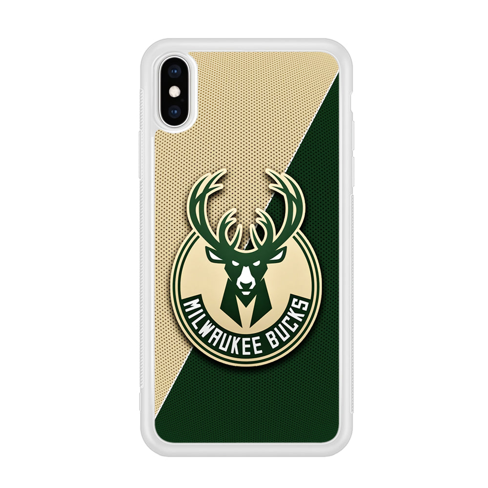 Milwaukee Bucks Two Side Colour iPhone X Case