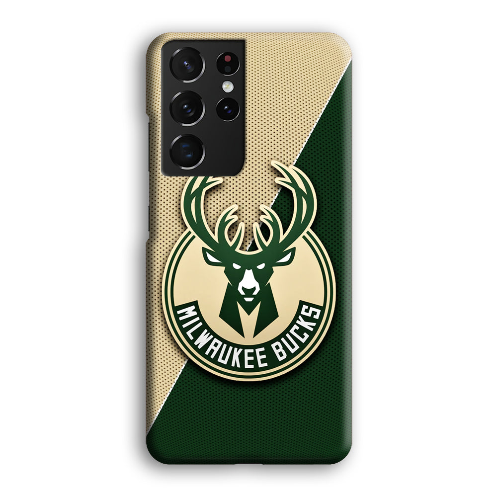 Milwaukee Bucks Two Side Colour Samsung Galaxy S21 Ultra Case