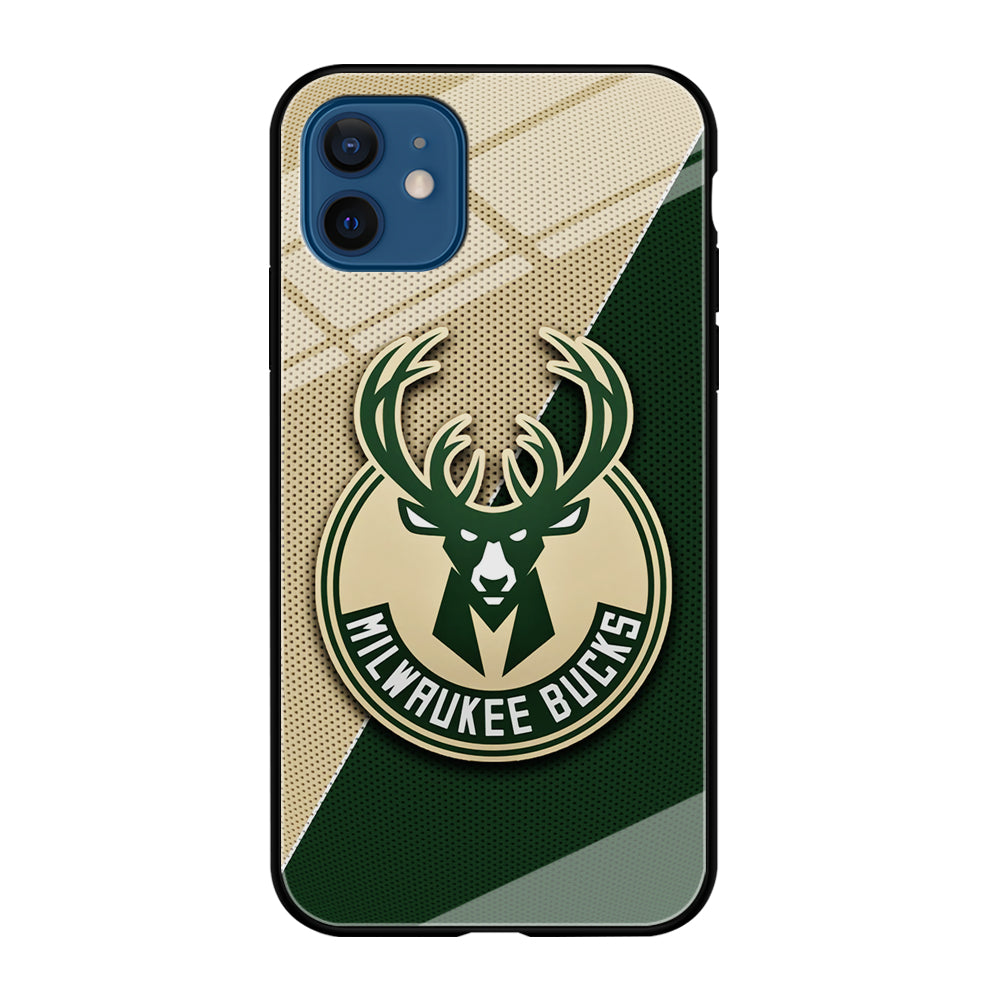 Milwaukee Bucks Two Side Colour iPhone 12 Case