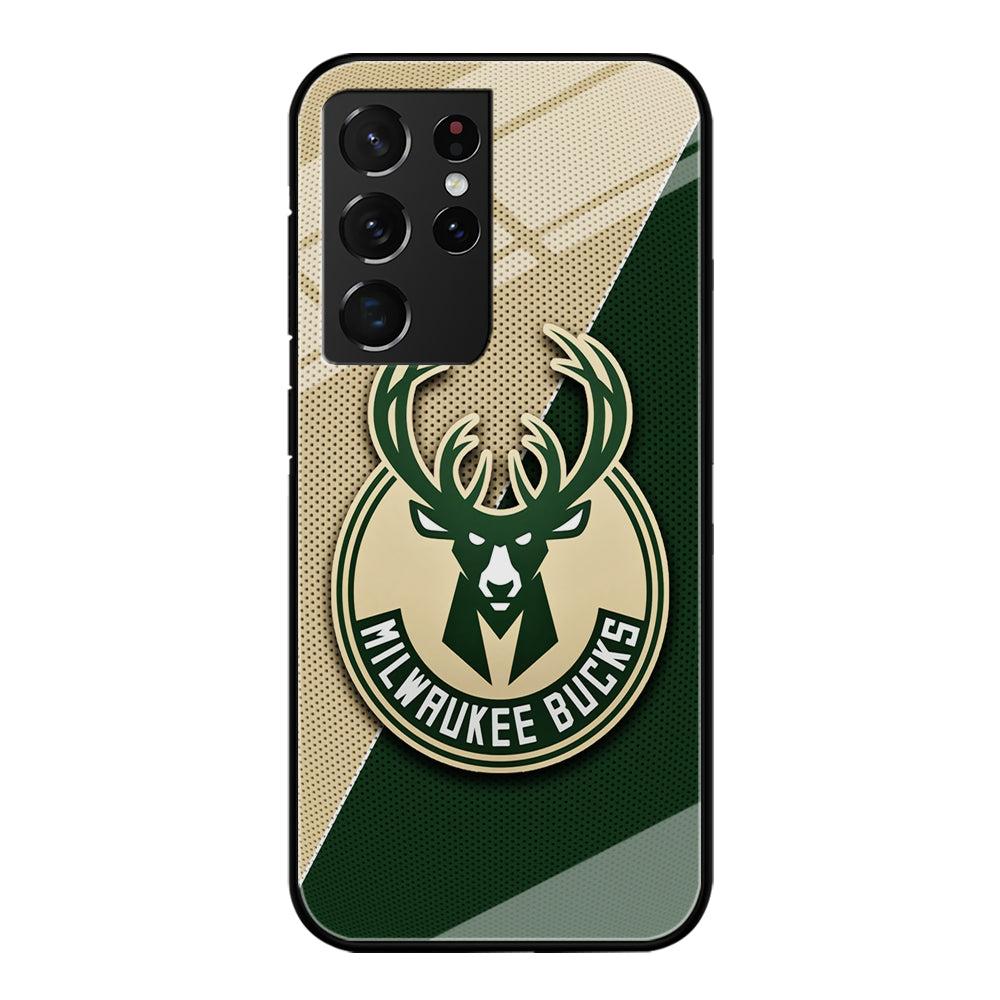 Milwaukee Bucks Two Side Colour Samsung Galaxy S21 Ultra Case