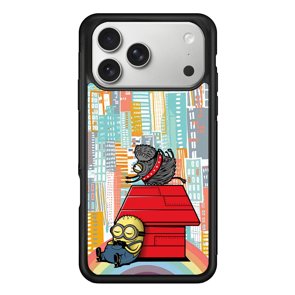 Minion City View iPhone 17 Pro Case