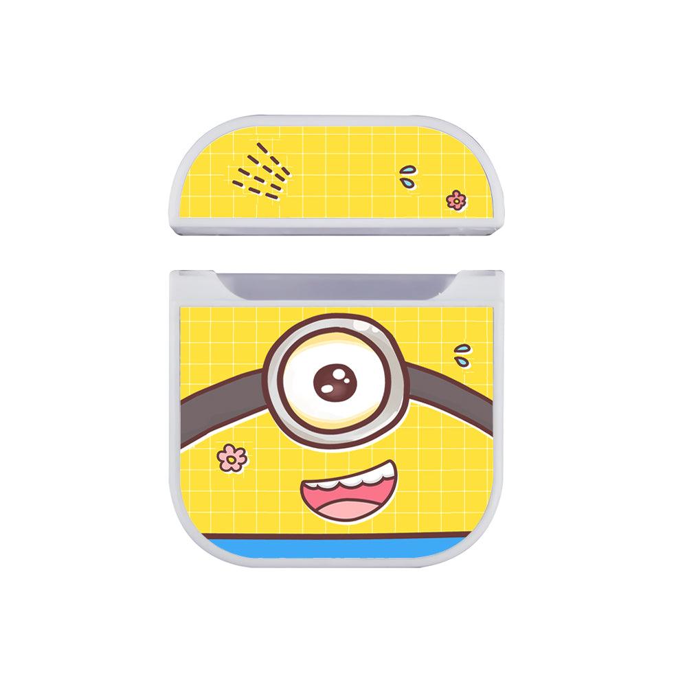 Minions Smile from Stuart Apple Airpods Case White