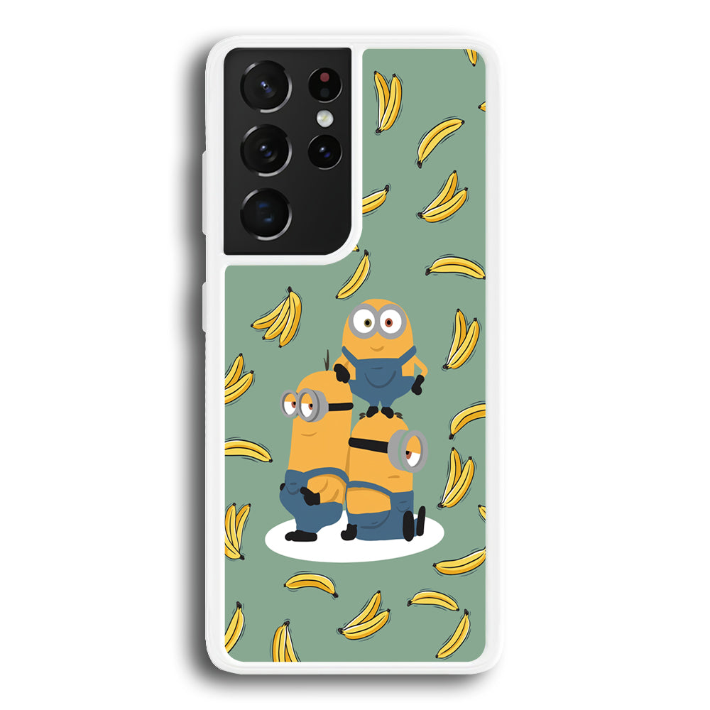 Minions Trio Noise Maker Samsung Galaxy S21 Ultra Case
