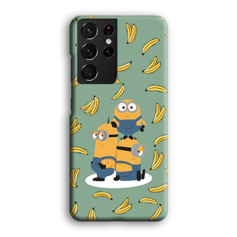 Minions Trio Noise Maker Samsung Galaxy S21 Ultra Case